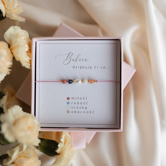 Bransoletka wdzięczności dla babci