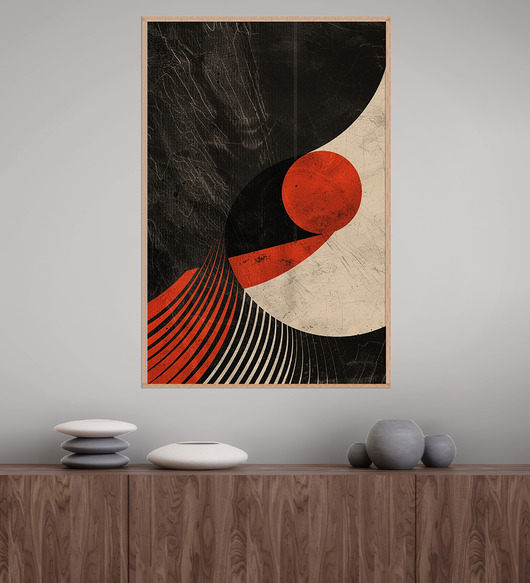 Geometria natury - Plakat, druk - Minimalizm, Boho, Loft #21