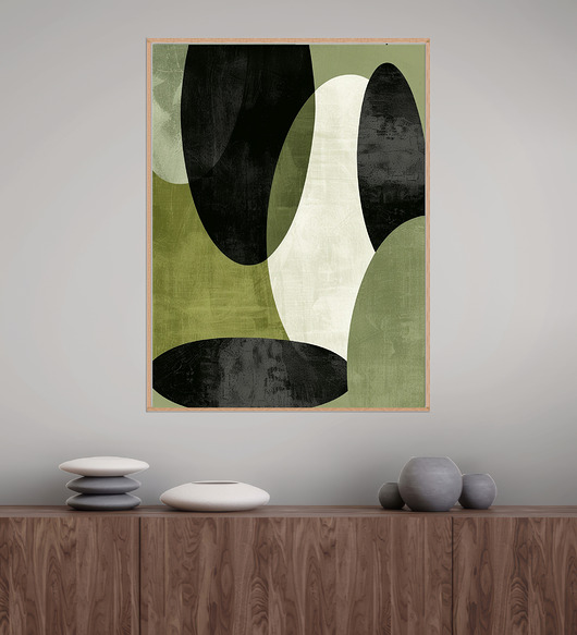 Geometria natury - Plakat, druk - Minimalizm, Boho, Loft #27