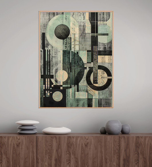 Geometria natury - Plakat, druk - Minimalizm, Boho, Loft #32
