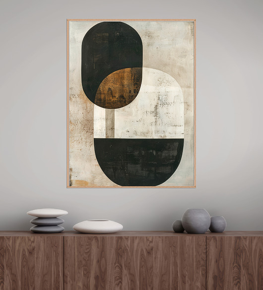 Geometria natury - Plakat, druk - Minimalizm, Boho, Loft #39