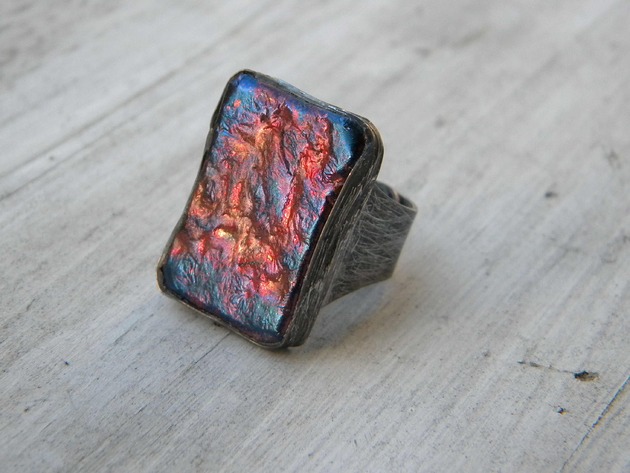 Oddech malarki - pierścionek