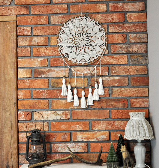 Koronkowy łapacz snów