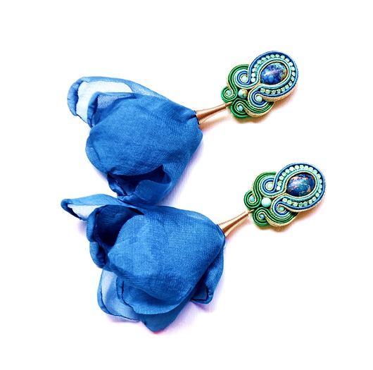 Sutaszowe kolczyki SARDYNIA