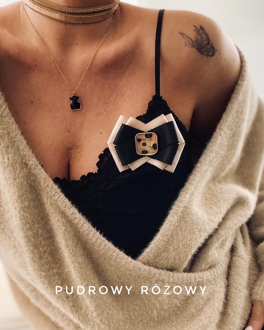 Brosza z ozdobą panterkową Hit sezonu New