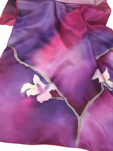 Irysy w fioletach - dla Beaty