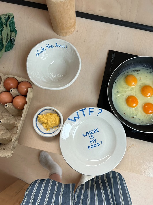 Talerz głęboki WTF- Where Is The Food