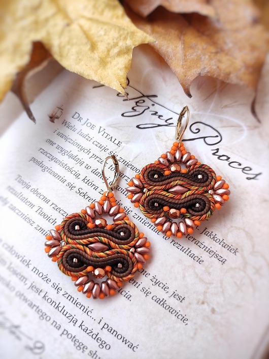 Aztec Autumn kolczyki sutasz