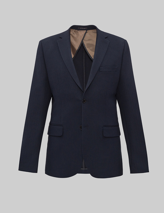 Marynarka męska reggello granatowy slim fit