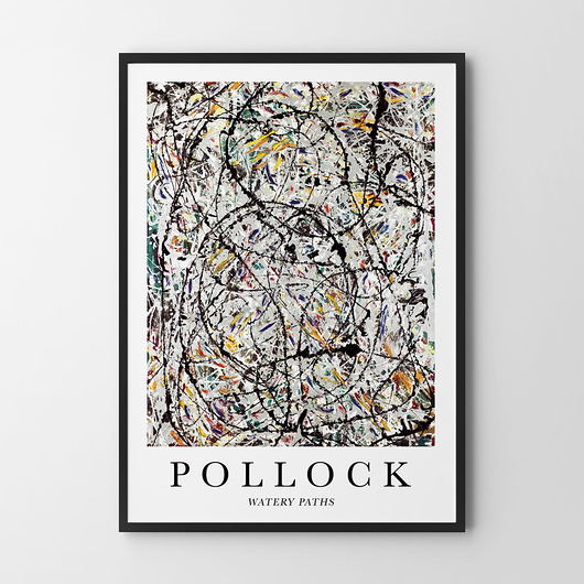 Plakat Pollock Watery Paths