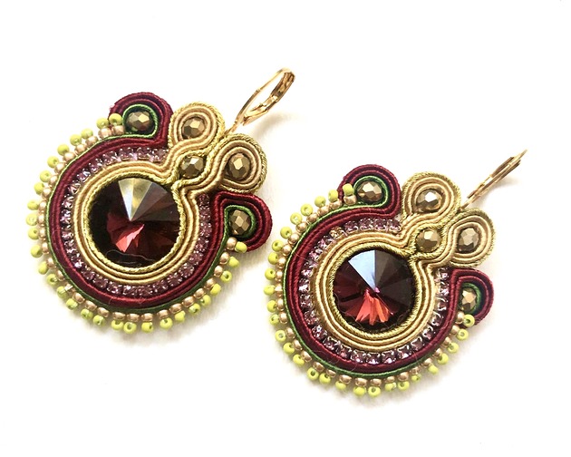 Sutaszowe kolczyki BILBAO