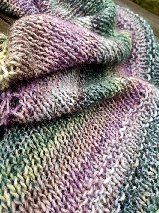 Przebiśnieg / chusta z Noro