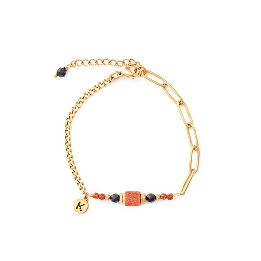 Bestseller! Bransoletka Dubaj 2.0 Pozłacana stal szlachetna