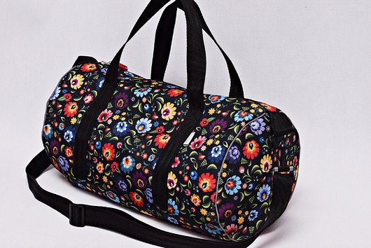 Torba podróżna sportowa, torba na basen łowicka