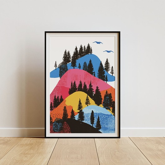 Plakat - W Beskidach