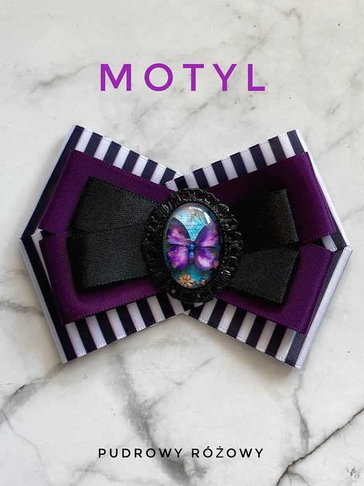 Kolekcja MOTYL, motylek zamknięty pod kaboszonem NEW
