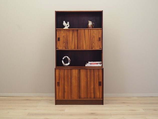 Biblioteczka palisandrowa, duński design, lata 60, produkcja: Dania