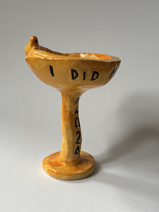 Ceramiczny kielich I did my best 2024