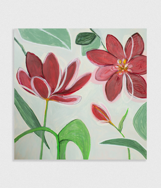 Ognisty kwiat / 80x80