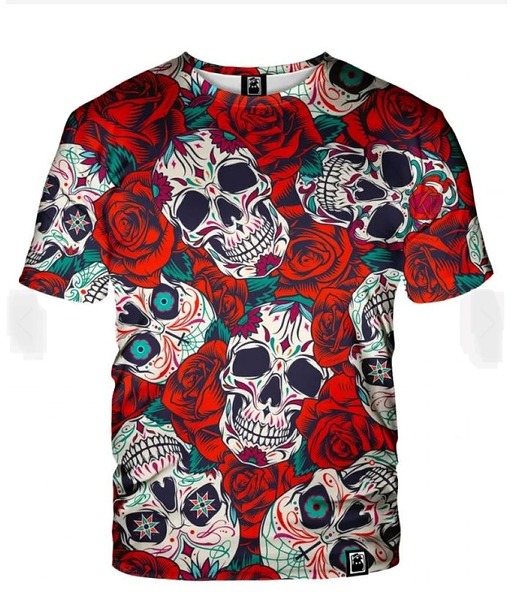 Męski T-shirt DR.CROW Skulls