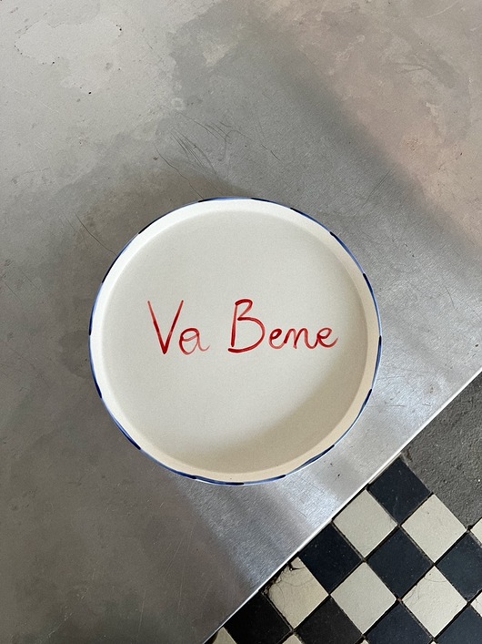 Talerz porcelanowy VA BENE / 21 cm