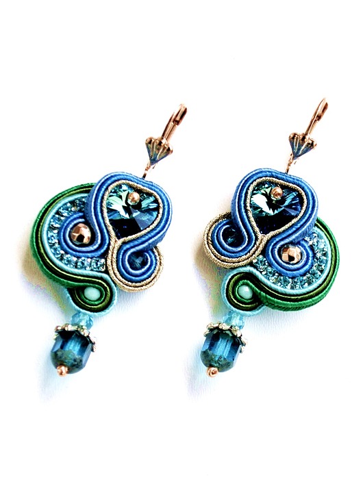 Sutaszowe kolczyki NICOYA