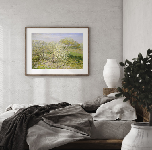 PLAKAT Claude Monet, wiosna sztuka ścienna