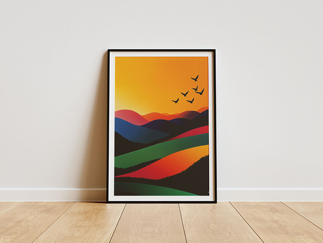 Plakat - Kraina zachodzącego słońca 1