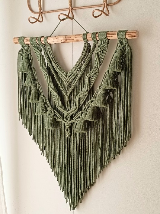 Makrama na ścianę PRIMAVERA