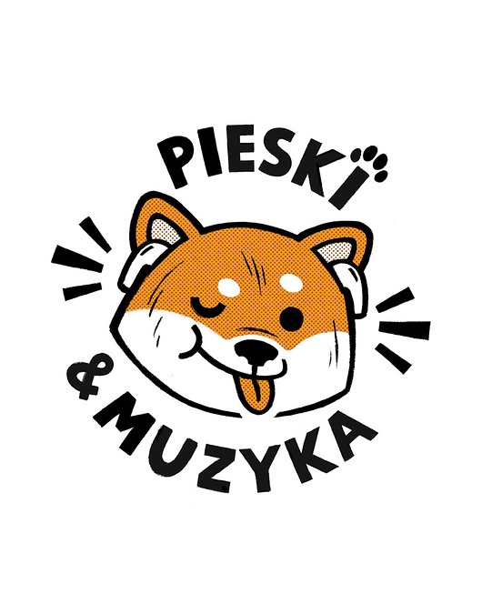 Plakat Pieski i Muzyka