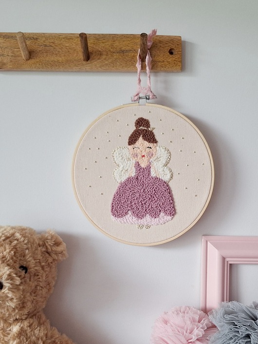 Obrazek z wróżką do pokoju dziewczynki