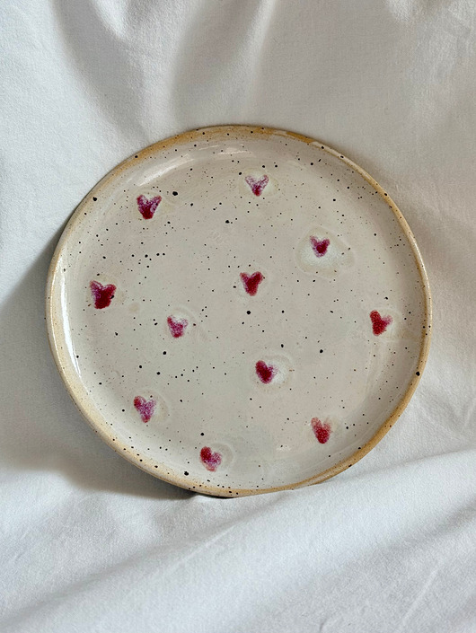 Talerz deserowy HEARTS