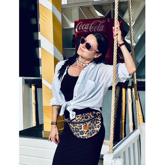 Nerka / torebka Mili Belt Bag M - panterka