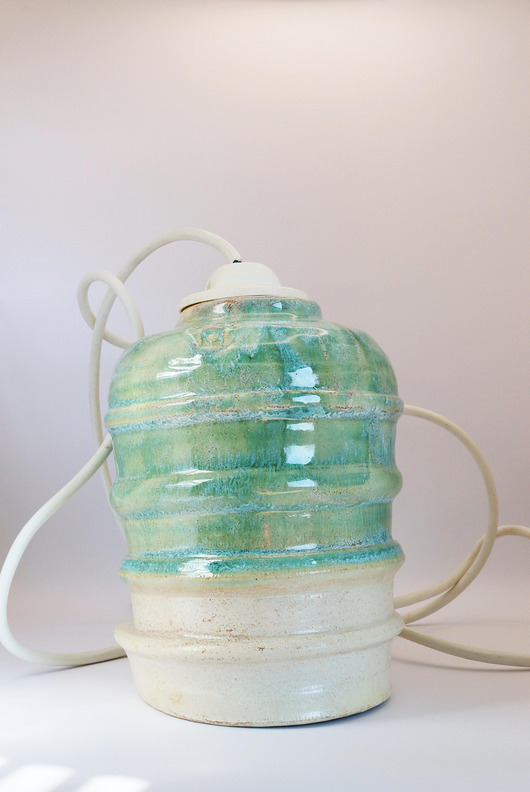 Lampa wisząca ceramiczna Dzwonek