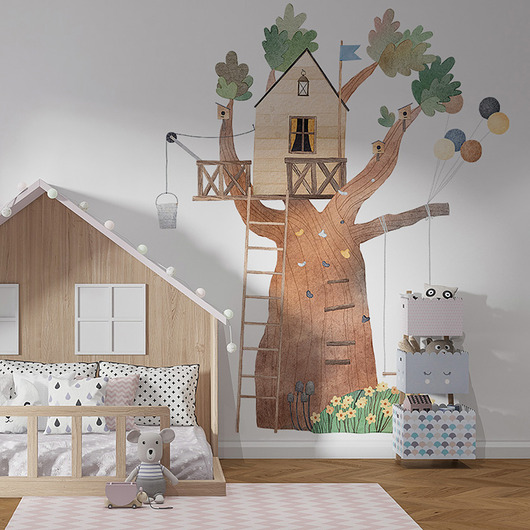 Naklejka Domek na drzewie 7 XL
