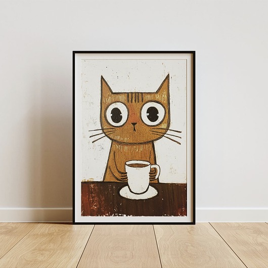 Plakat - Kawa z kitkiem