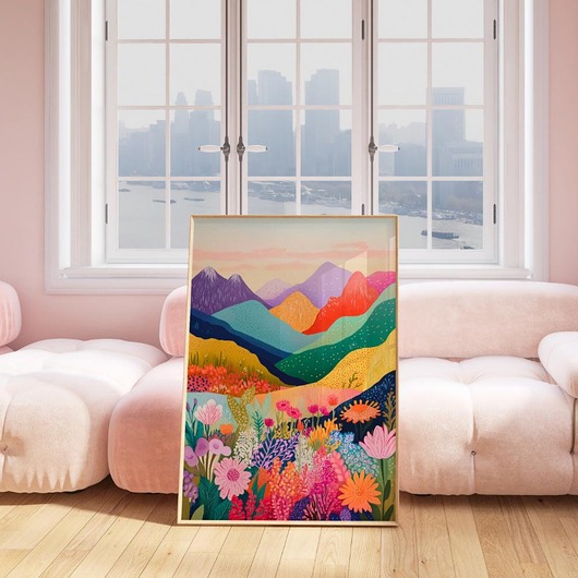 Plakat Kolory Natury w Kwiatach