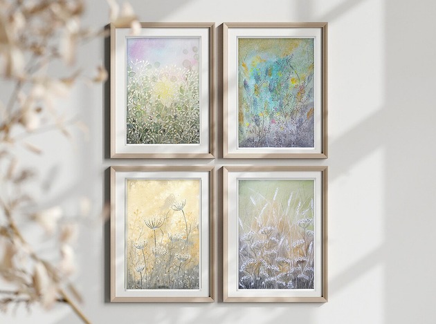 Zestaw 4 prac 30x40cm