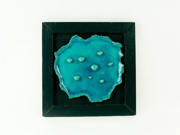 Obraz ceramiczny - Krople