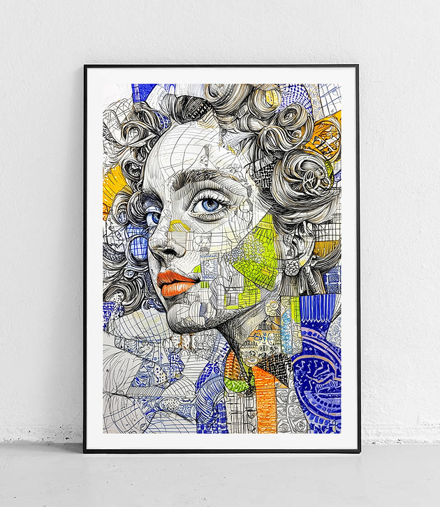 Plakat Kobieta jako sztuka
