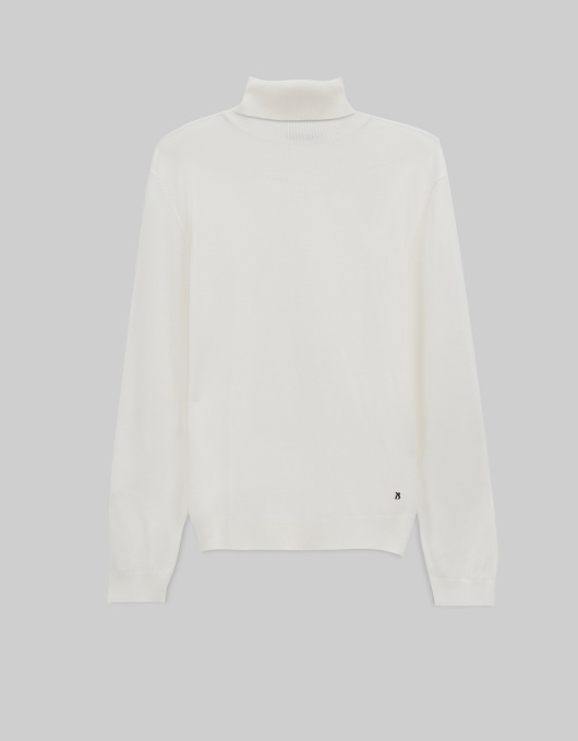 Sweter męski golf goito ecru