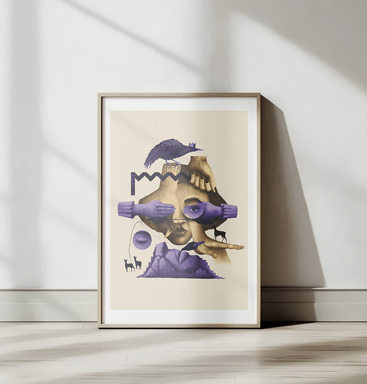 Plakat Tajemniczy świat M