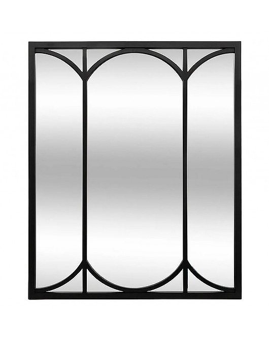 Lustro Okno Lustro Dekoracyjne Black 90 cm