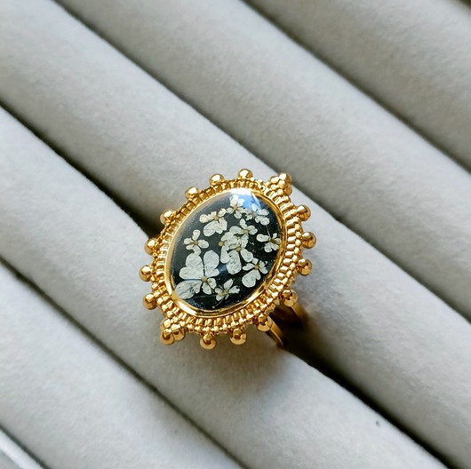 Wyjątkowy pierścionek DZIKA MARCHEW