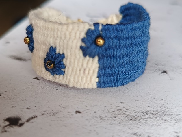 Flower blue