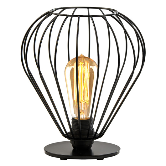 Półokrągła lampka nocna druciana ZAKYNTOS LOFT