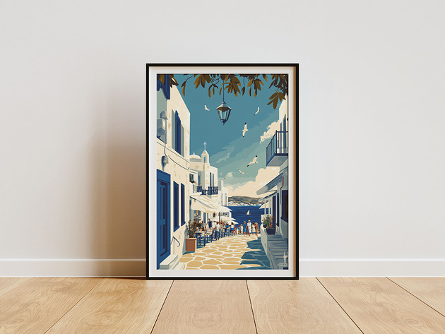 Plakat - Grecja my luv