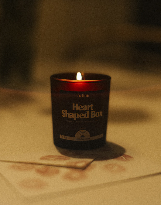 Świeca Heart Shaped Box