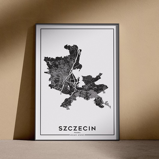 Plakat Miasto - Szczecin
