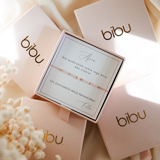 Bransoletka dla świadkowej